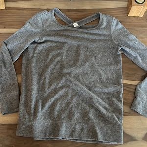 Grey Old Navy long sleeve pullover